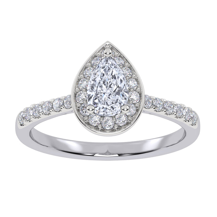 10K 0.51CT  Lab Grown Promise Ring
