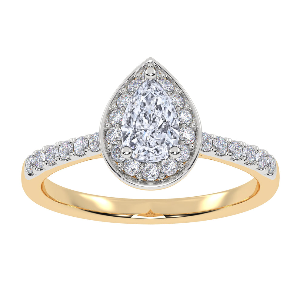 10K 0.51CT Lab Grown Promise Ring
