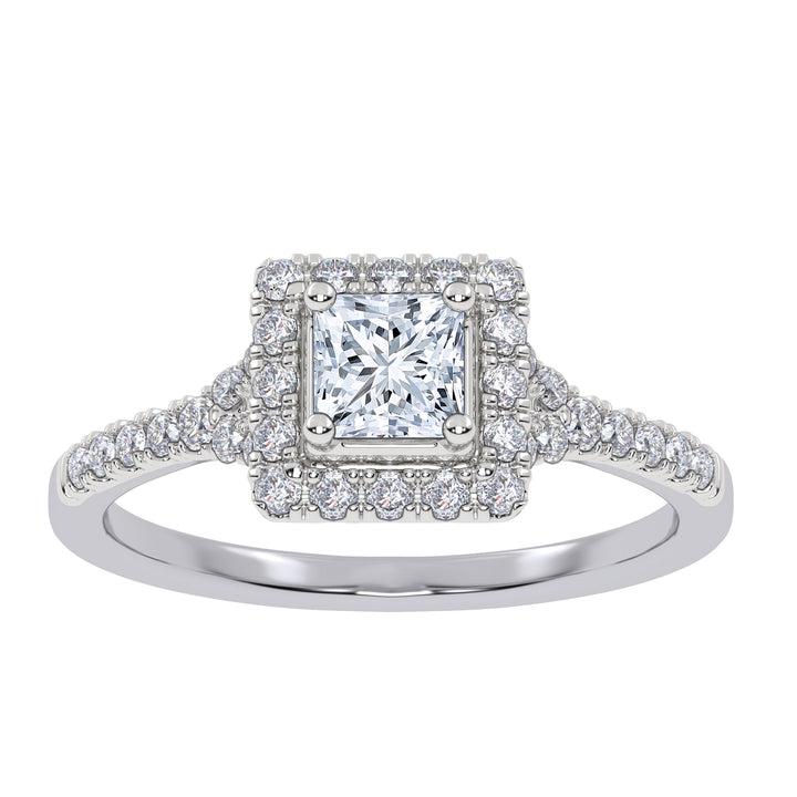 10K 0.50CT Lab Grown Promise Ring