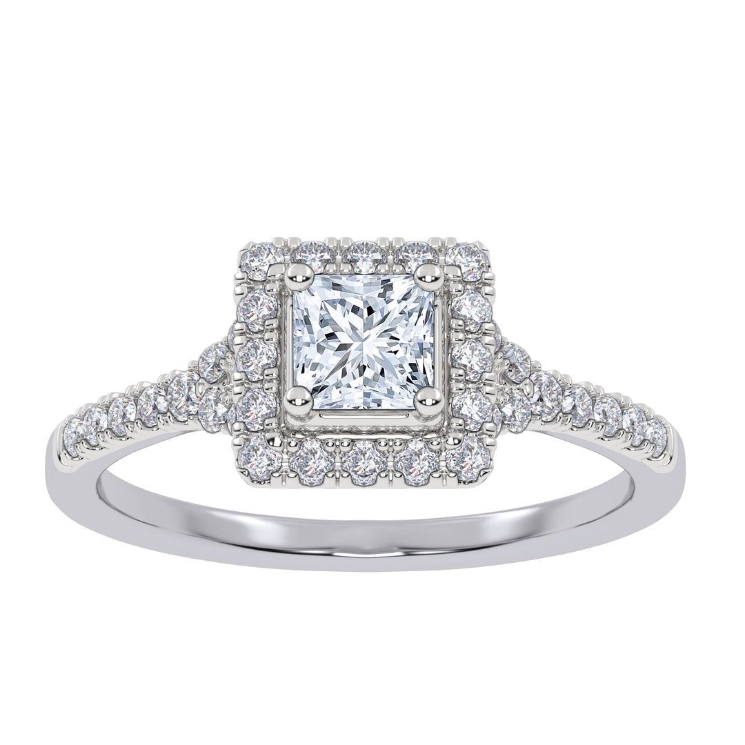 10K 0.50CT Lab Grown Promise Ring