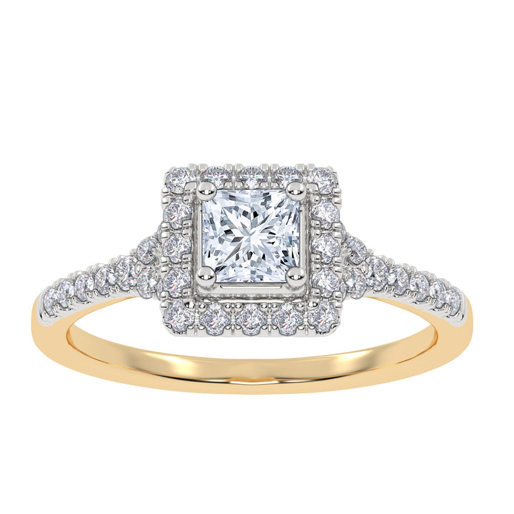 10K 0.50CT Lab Grown Promise Ring