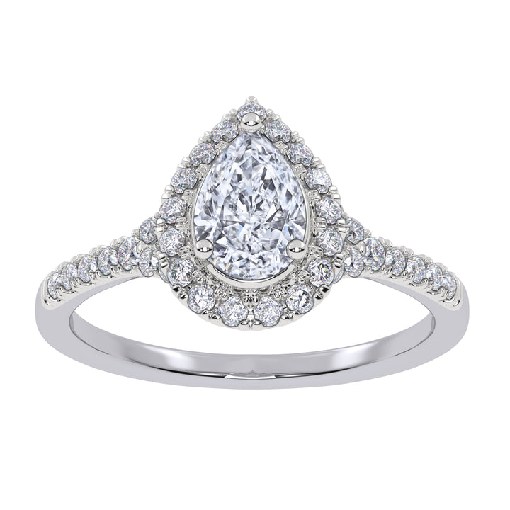 10K 0.50CT Lab Grown Promise Ring