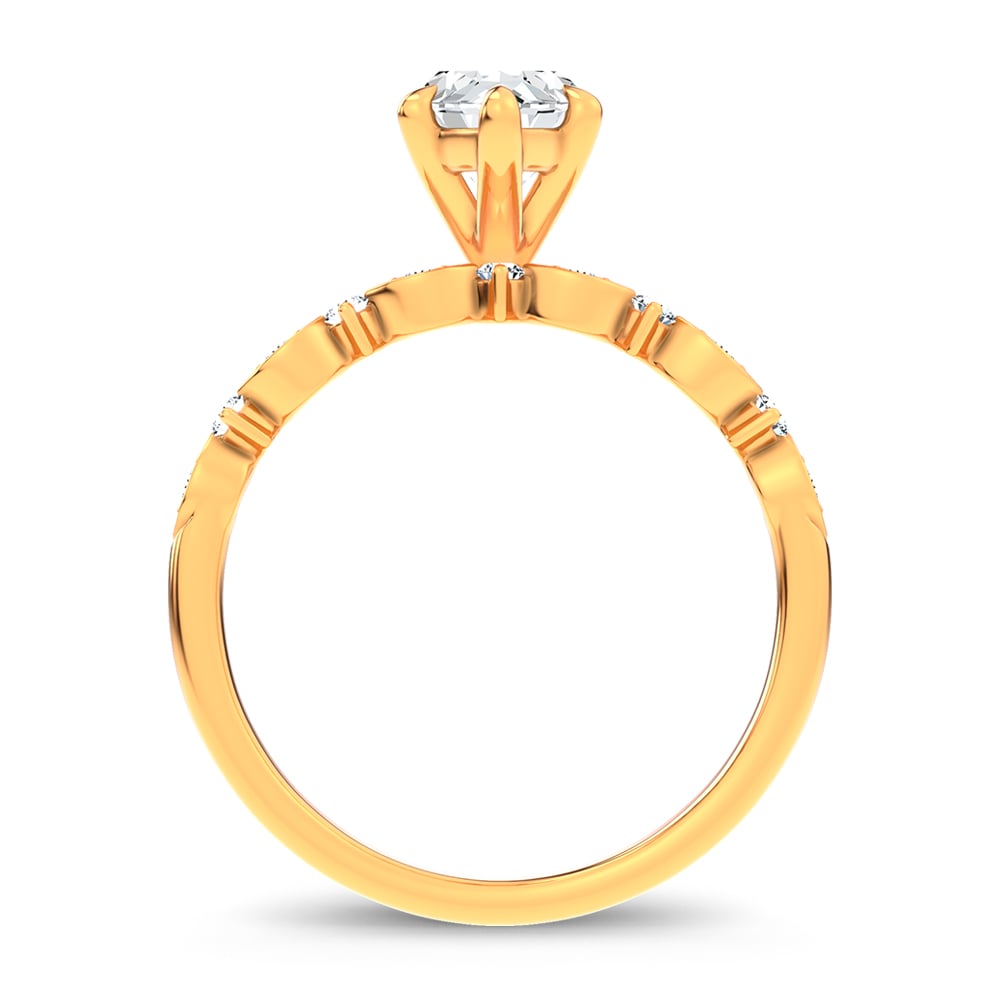 14K 1.50CT DIAMOND BRIDAL SET