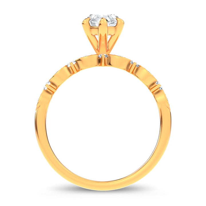 14K 1.50CT DIAMOND BRIDAL SET