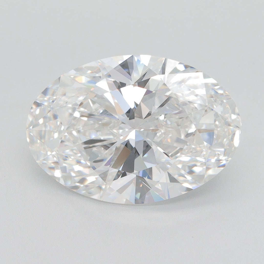 5.60 Carat E-IF Oval Lab Diamond