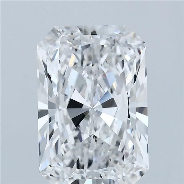 3.07 Carat D-VVS2 Radiant Lab Diamond