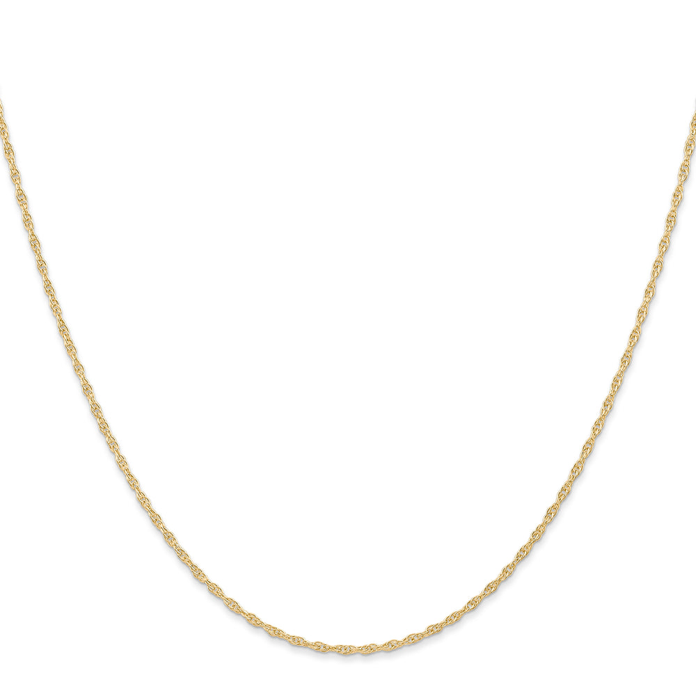 14K 1.15mmCarded Cable Rope Chain