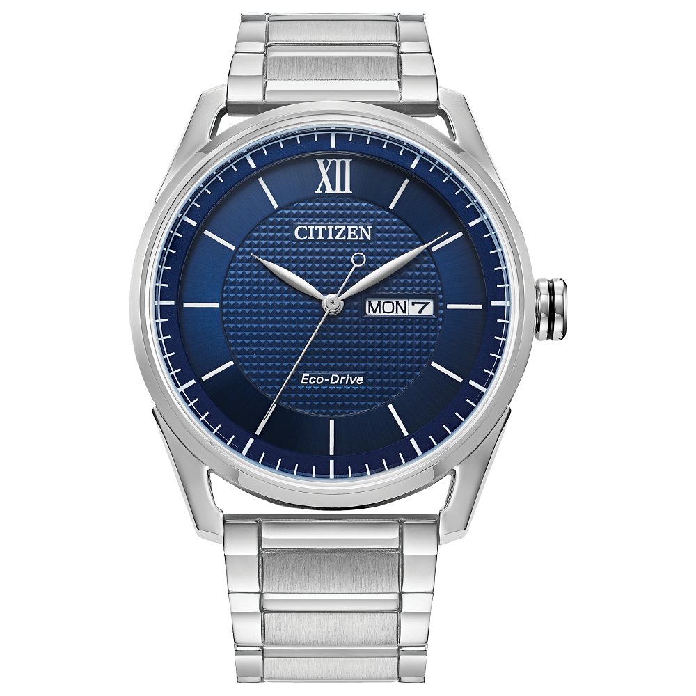 MEN ECO WR100 SS BRAC BLUE