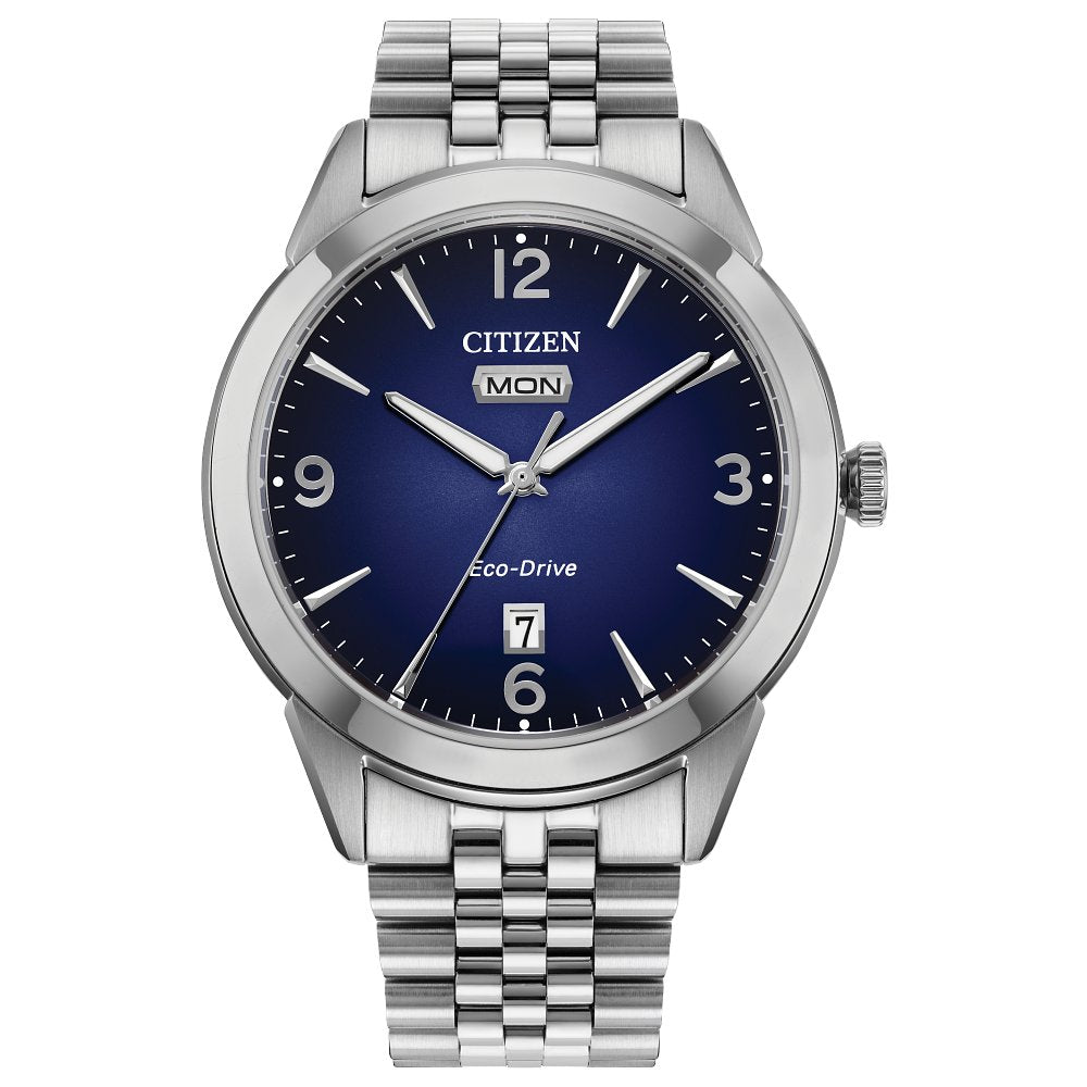 MEN ECO WR100 SS BRAC BLUE