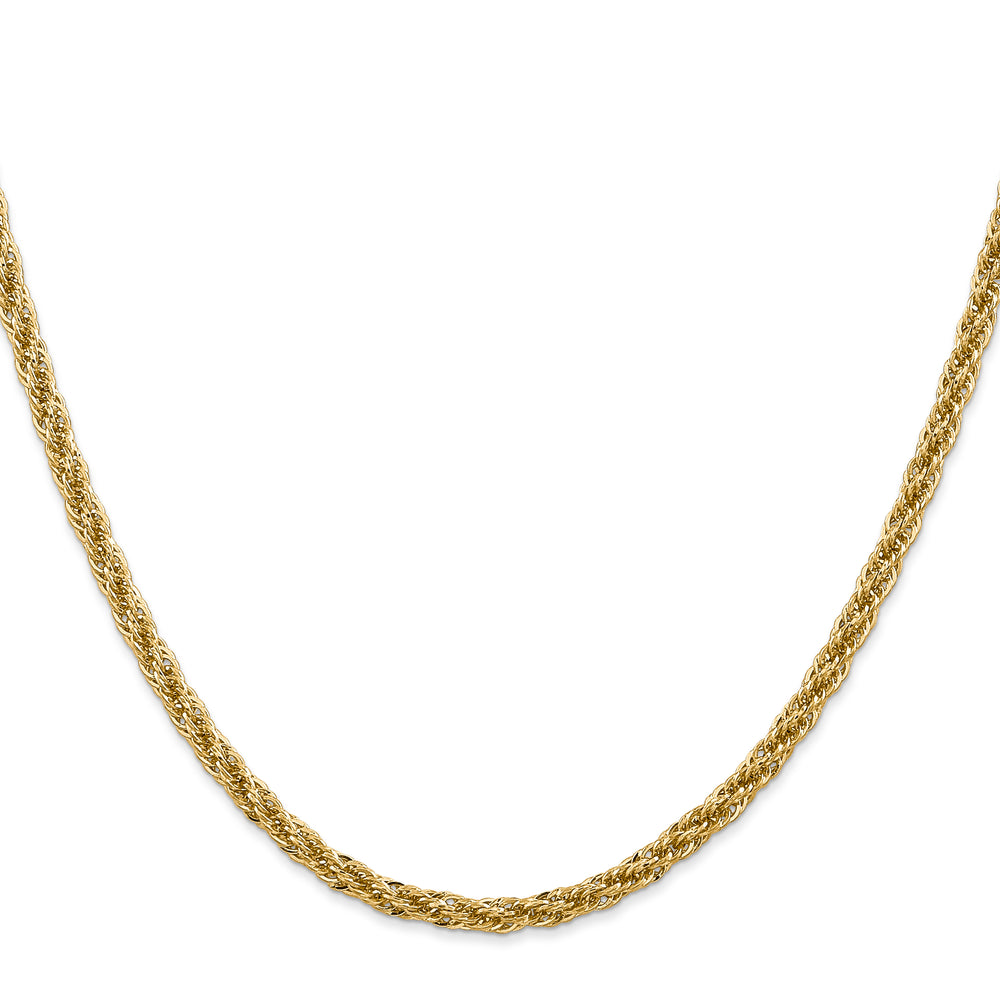 14k 3.3mm D/C Semi-Solid Chain