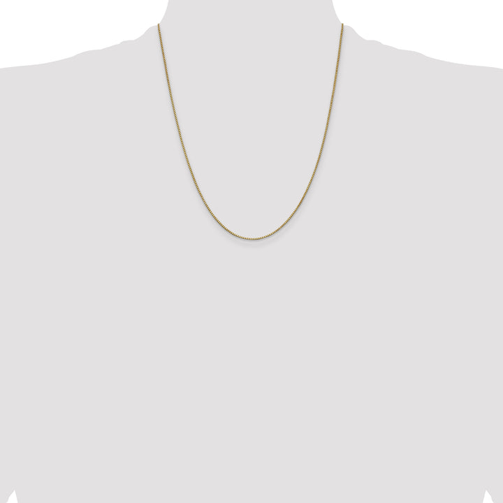 14k 1mm Box Chain