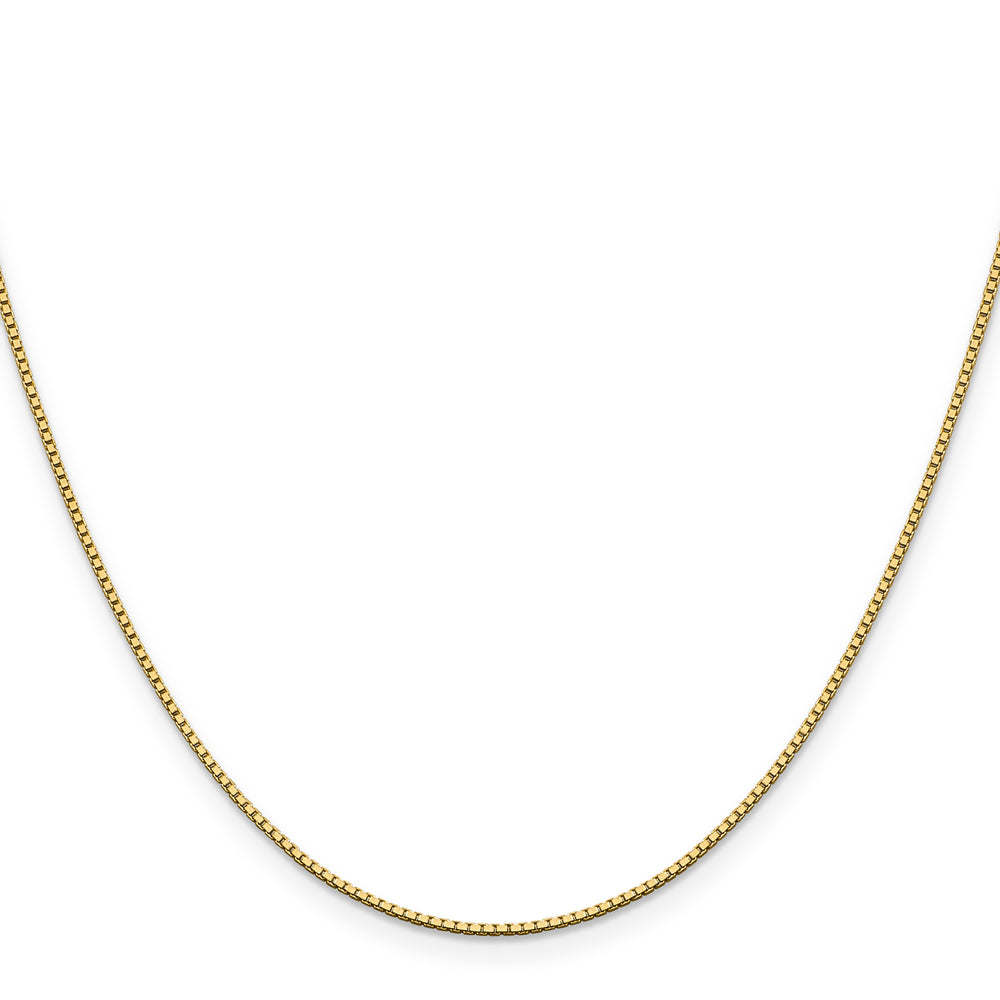 14k 1.05mm Box Chain