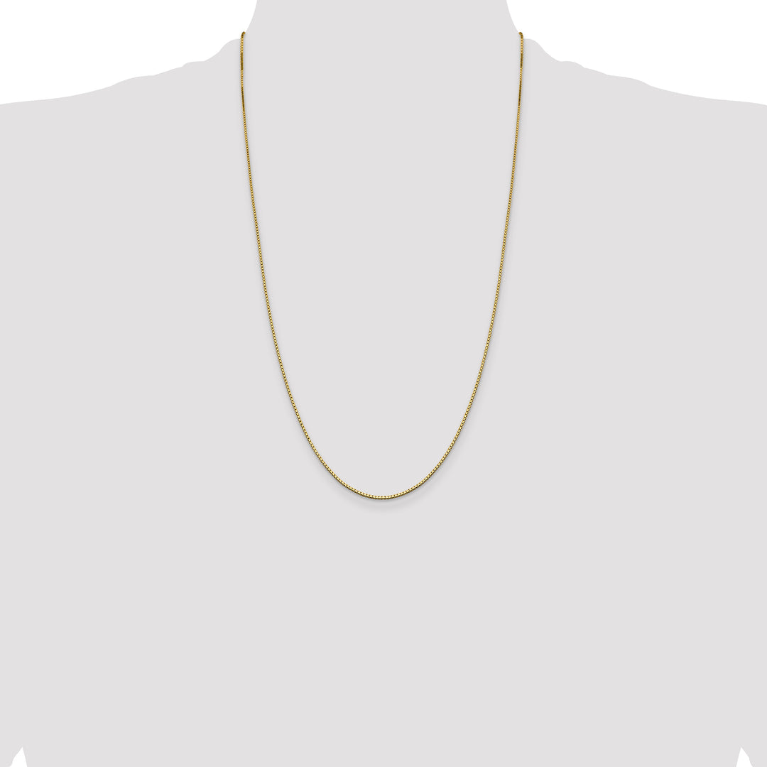 14k 1.05mm Box Chain