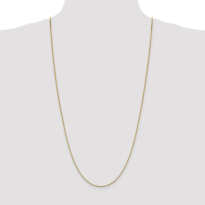 14k 1.05mm Box Chain