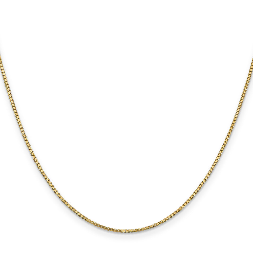14k 1.1mm Box Chain