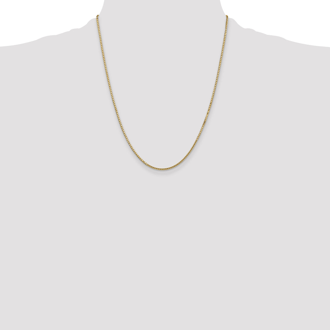 14k 1.5mm Box Chain
