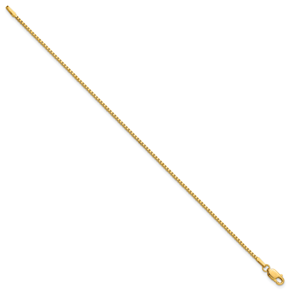 14k 1.5mm Box Chain