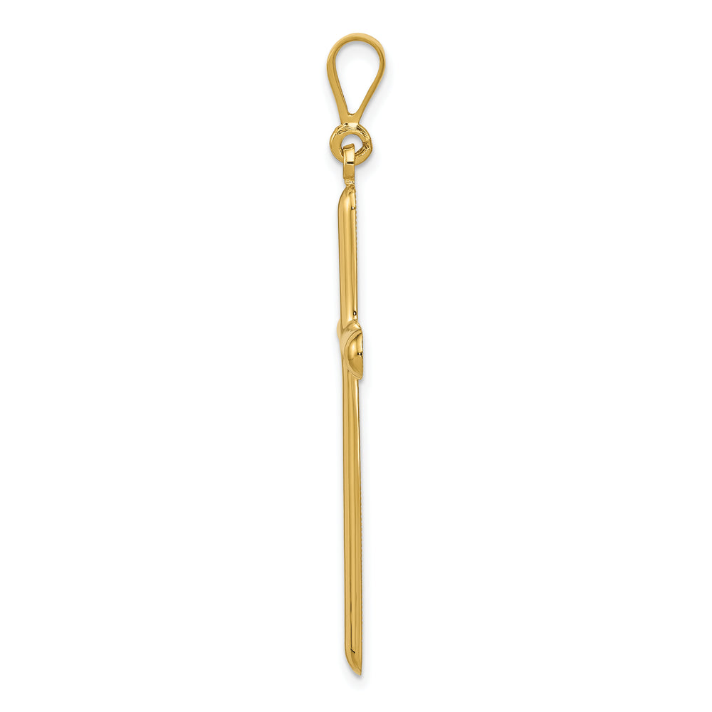 14k Cross Pendant