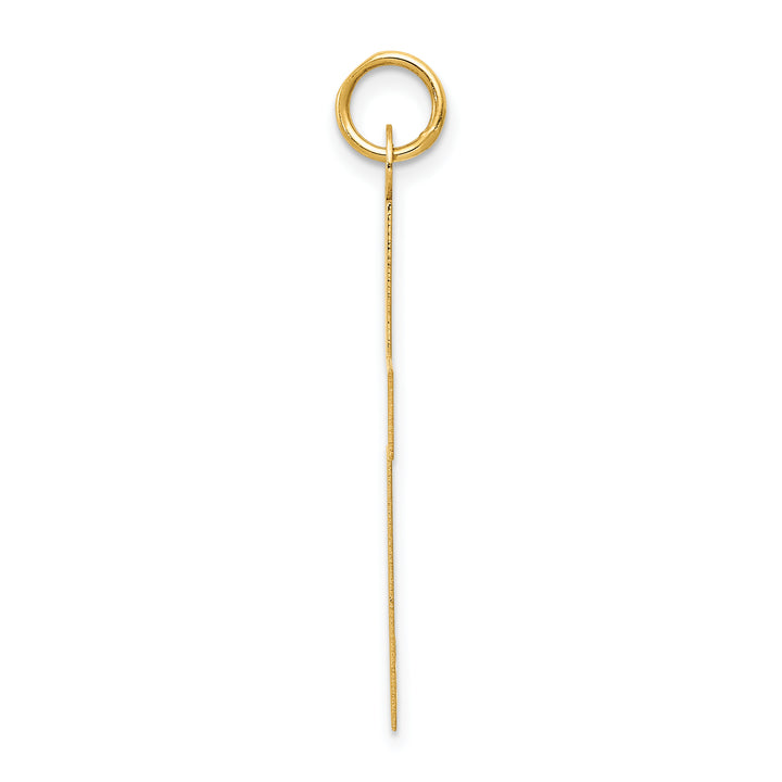 14k Polished Cross Charm