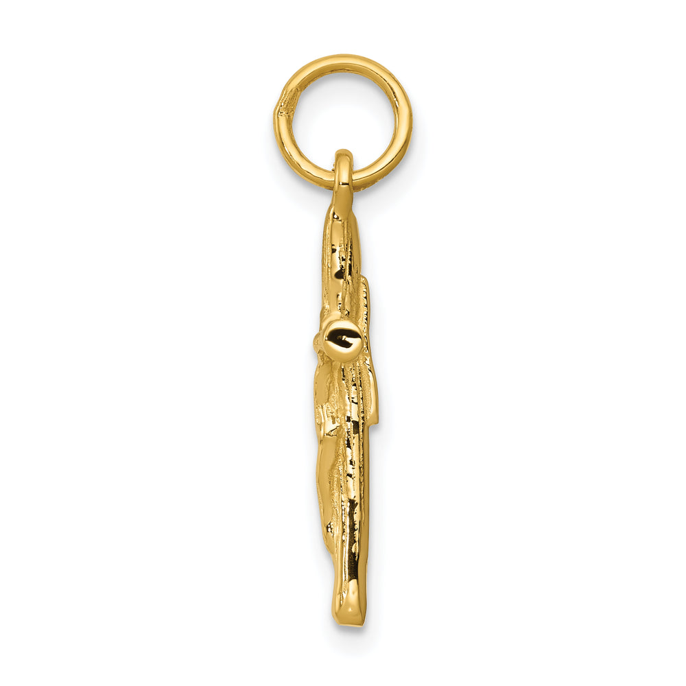 14k Crucifix Charm