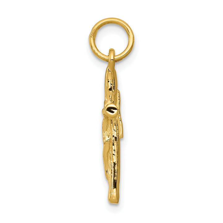 14k Crucifix Charm