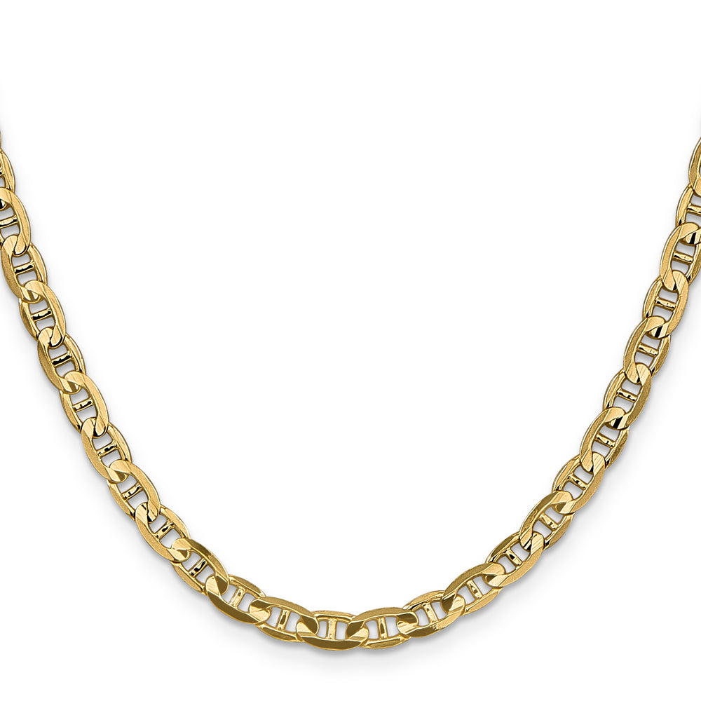 14k 4.5mm Concave Anchor Chain
