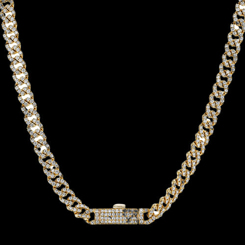 Necklace in 14k Gold with Diamonds