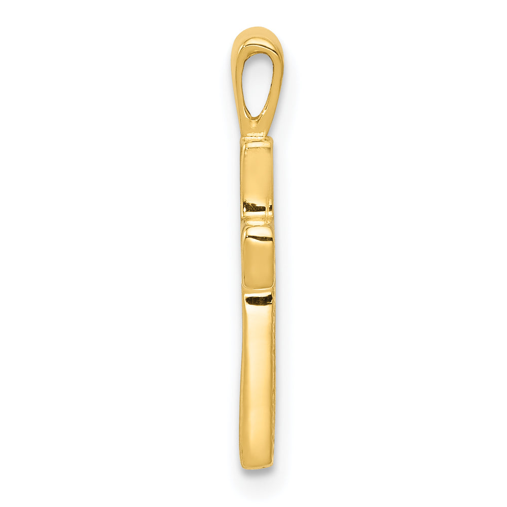 14k Cross Charm