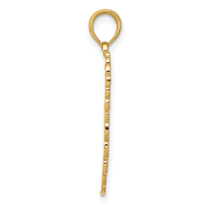 14K Angel Wing Pendant