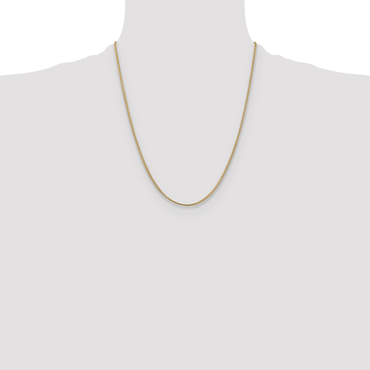 14k 1.0mm Franco Chain