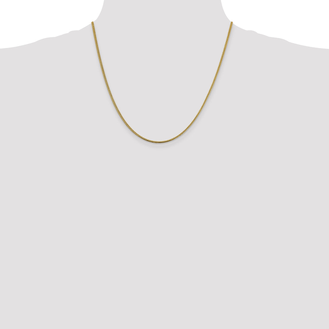 14k 1.4mm Franco Chain