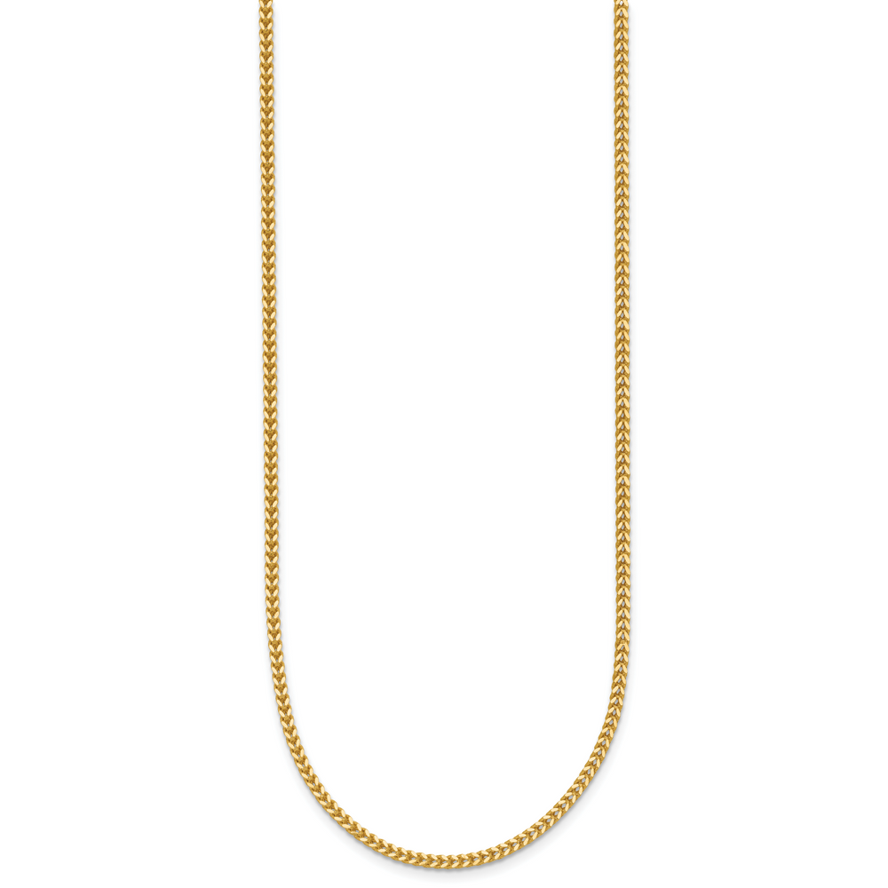 14k 1.4mm Franco Chain