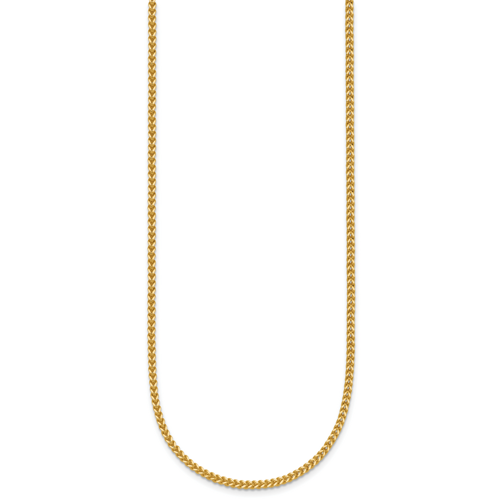 14k 1.5mm Franco Chain
