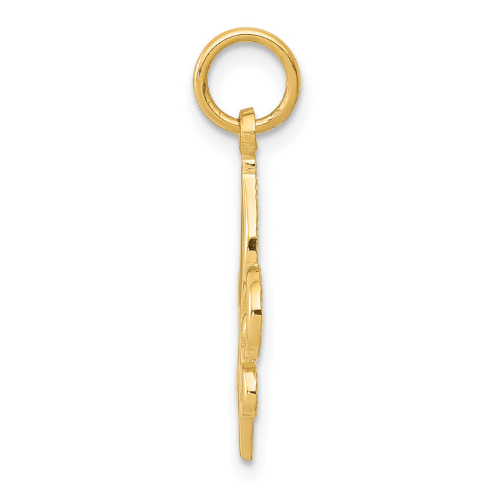 14k Fleur De Lis Charm