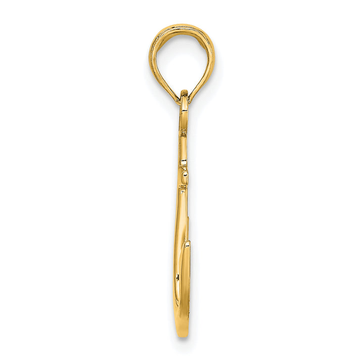14k Anchor Pendant