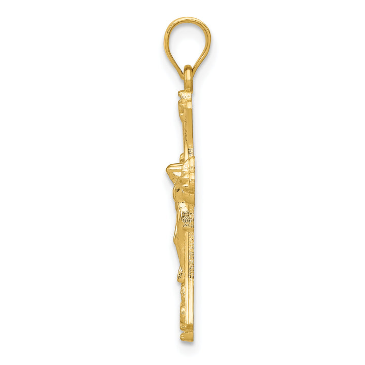 14k Crucifix Pendant