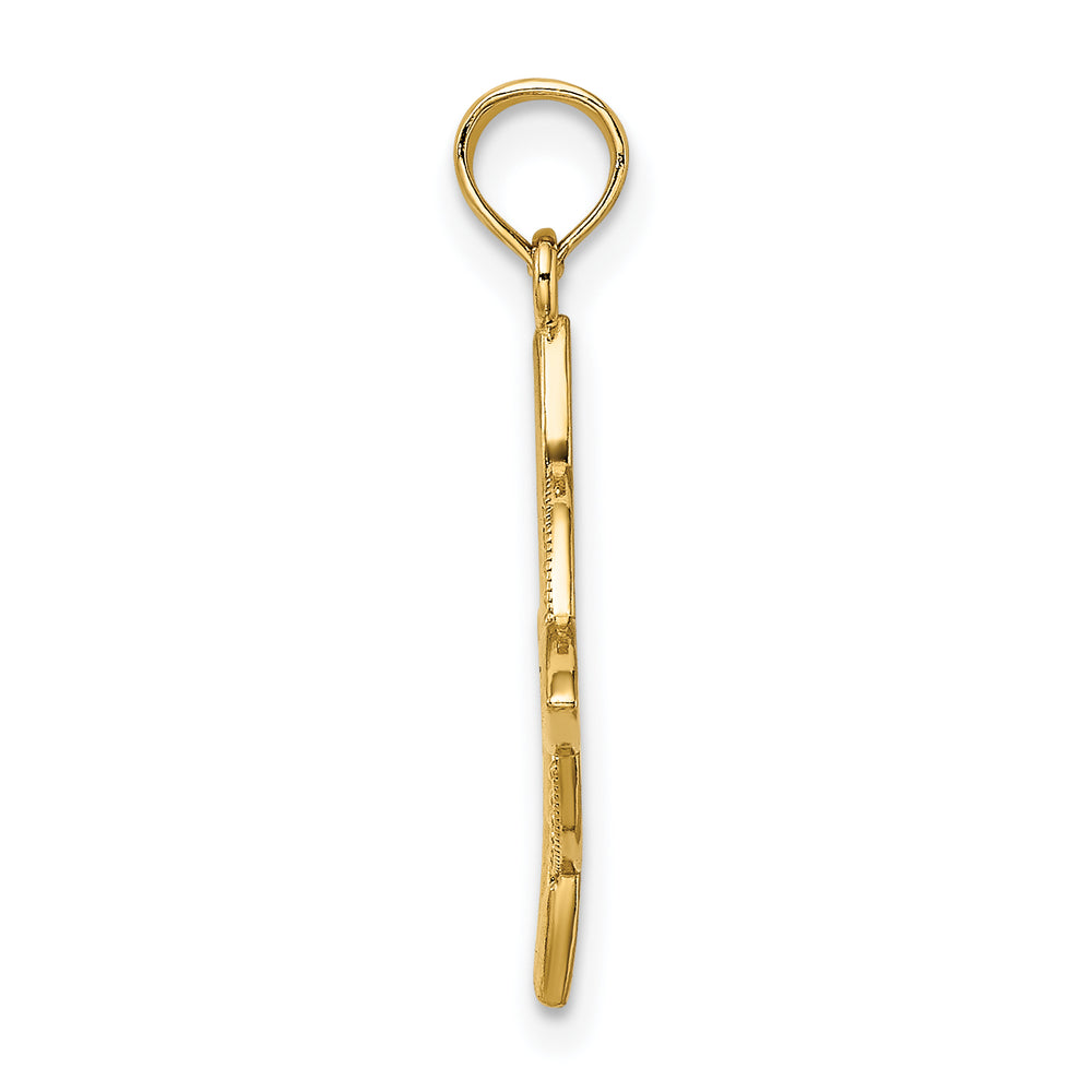 14k Small Celtic Eternity Knot Charm
