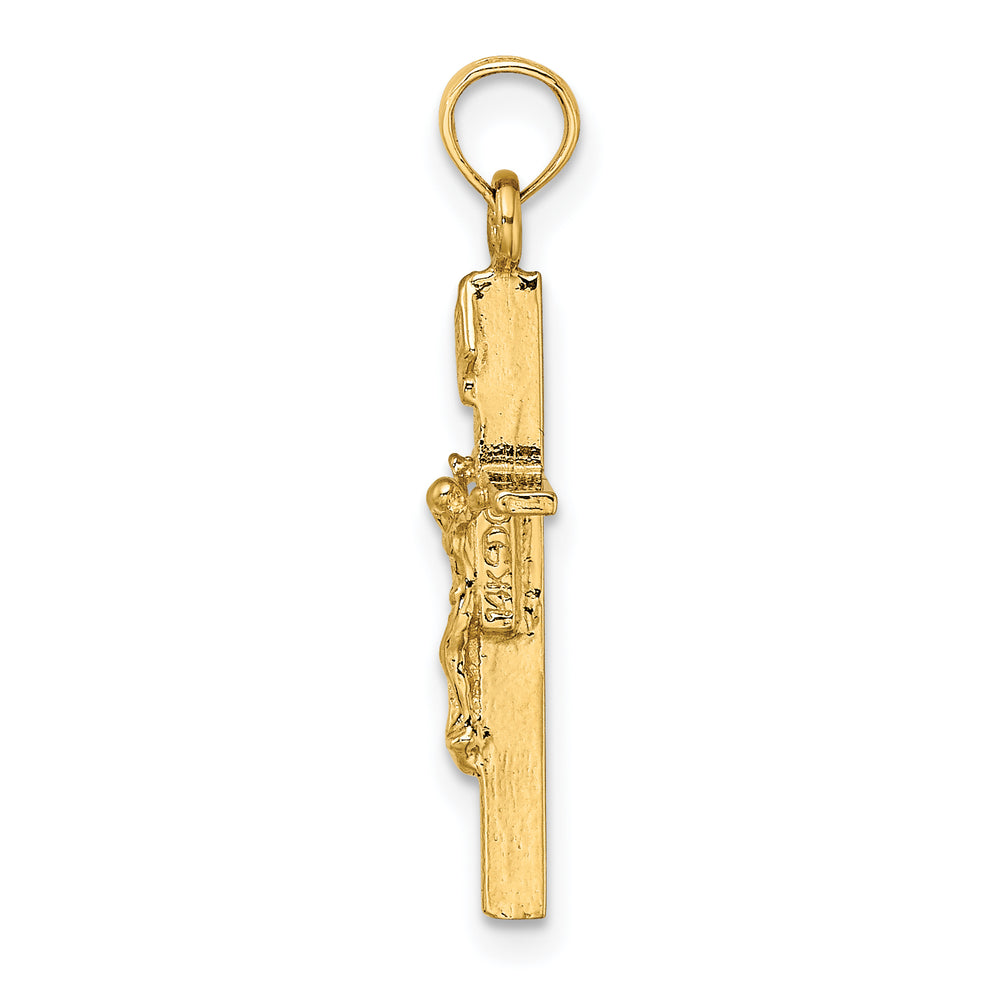 14K INRI Crucifix Charm