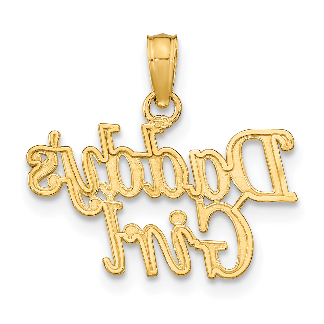 14K DADDYS GIRL Charm
