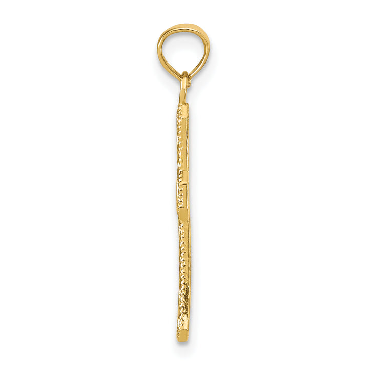 14k Fancy Cross Pendant