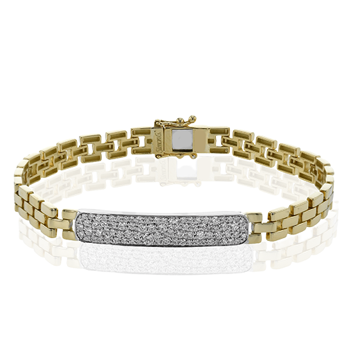 Bracelet in 18k Gold with Diamonds