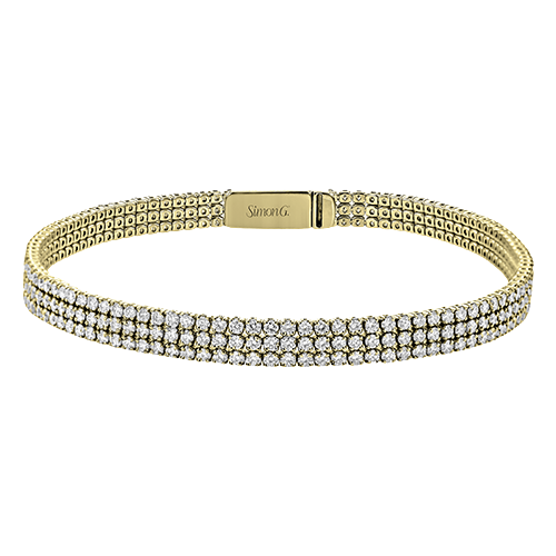 Bracelet in 18k Gold with Diamonds
