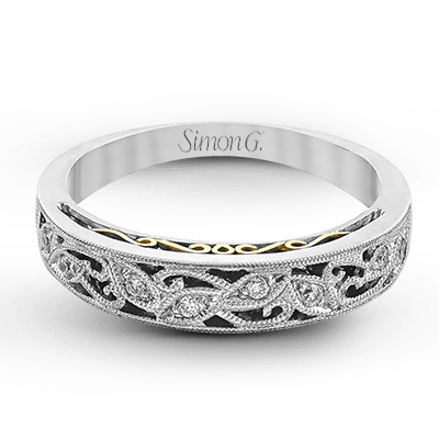 Anniversary Ring in 18k Gold with Diamonds