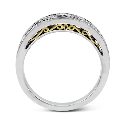 Anniversary Ring in 18k Gold with Diamonds
