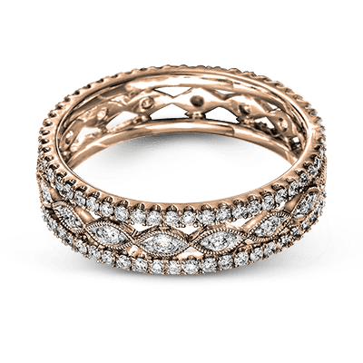 Anniversary Ring in 18k Gold with Diamonds