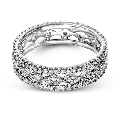 Anniversary Ring in 18k Gold with Diamonds