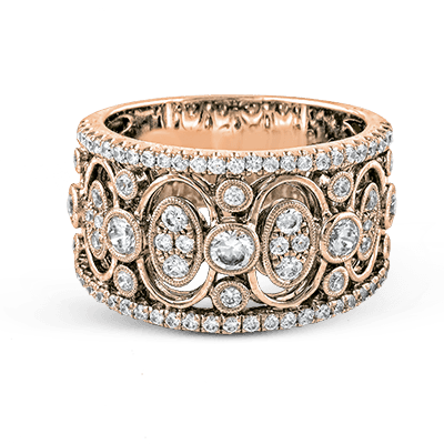 Right Hand Ring in 18k Gold with Diamonds