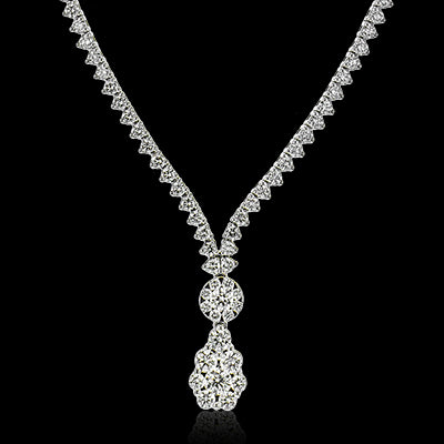 Necklace in 18k Gold with Diamonds