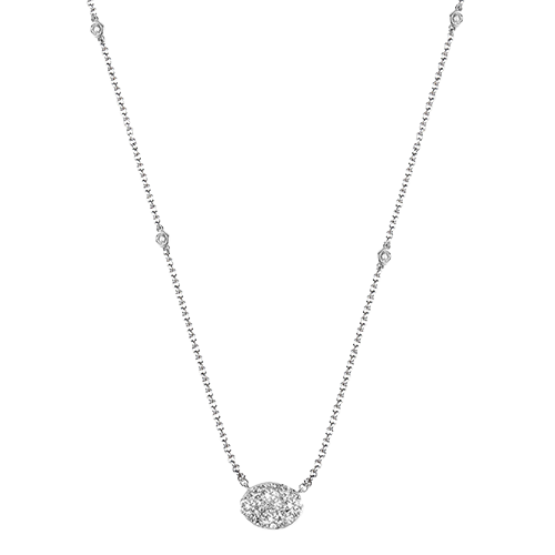 Color Pendant in 18k Gold with Diamonds