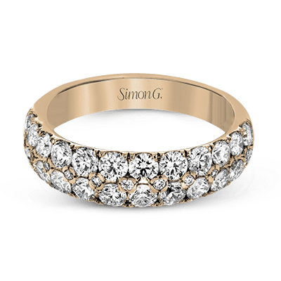 Anniversary Ring in 18k Gold with Diamonds